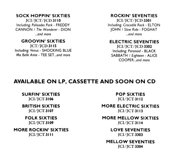 Various : Rockin' Sixties (CD, Comp)