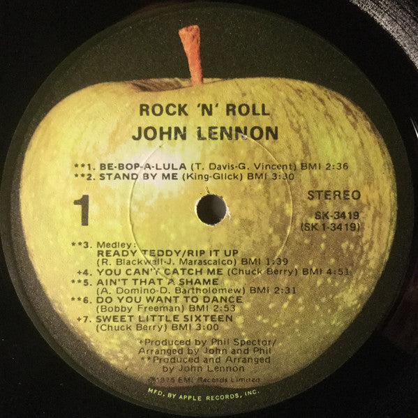 John Lennon : Rock 'N' Roll (LP, Album, Los)