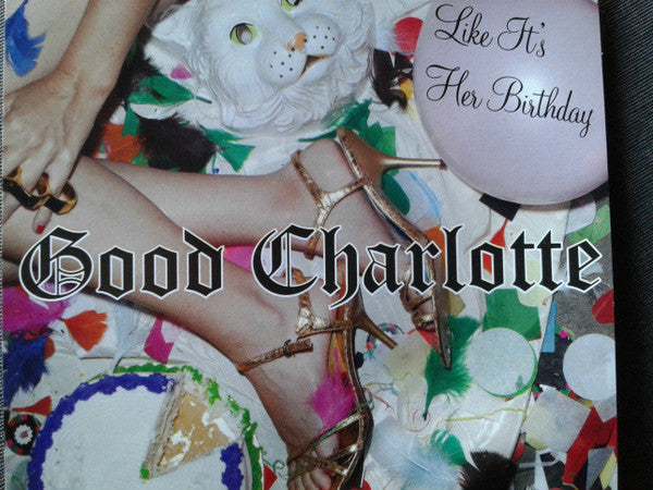 Good Charlotte : Like It's Her Birthday (CD, Single, Promo)
