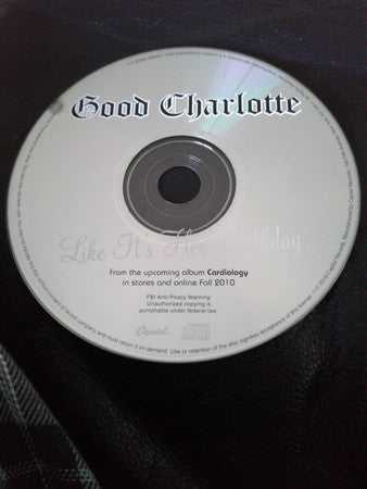Good Charlotte : Like It's Her Birthday (CD, Single, Promo)