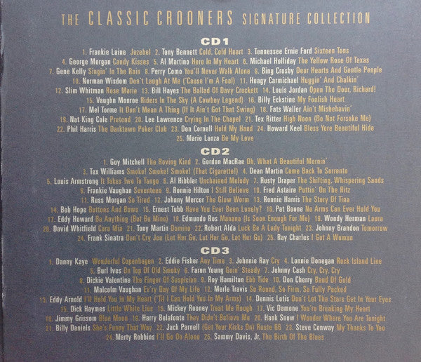 Various : Classic Crooners (3xCD, Comp)