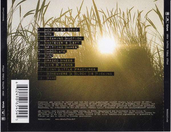 Snow Patrol : Final Straw (CD, Album, Tec)