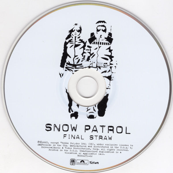 Snow Patrol : Final Straw (CD, Album, Tec)
