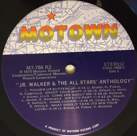 Junior Walker & The All Stars : Anthology (2xLP, Comp, Gat)