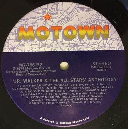 Junior Walker & The All Stars : Anthology (2xLP, Comp, Gat)