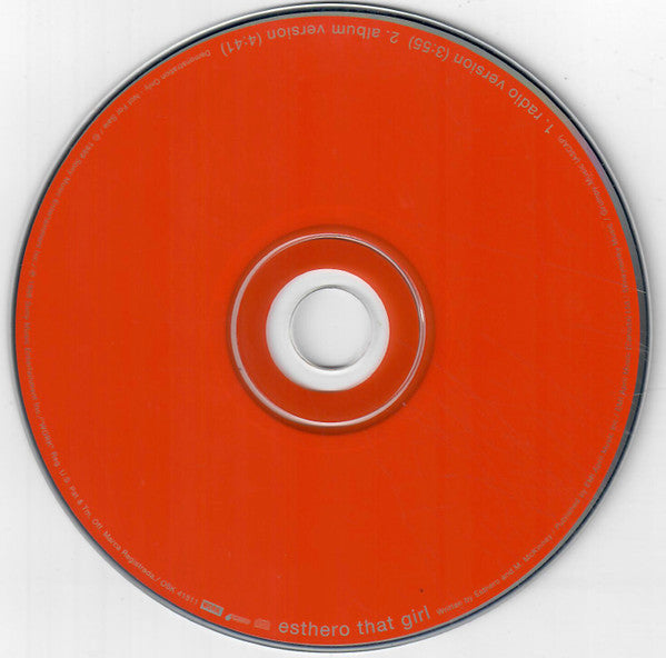 Esthero : That Girl (CD, Single, Promo)