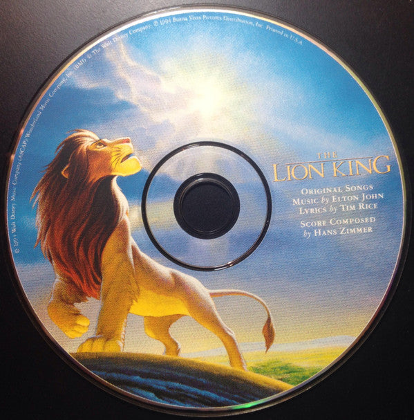 Various : The Lion King (Original Motion Picture Soundtrack) (CD, Album)