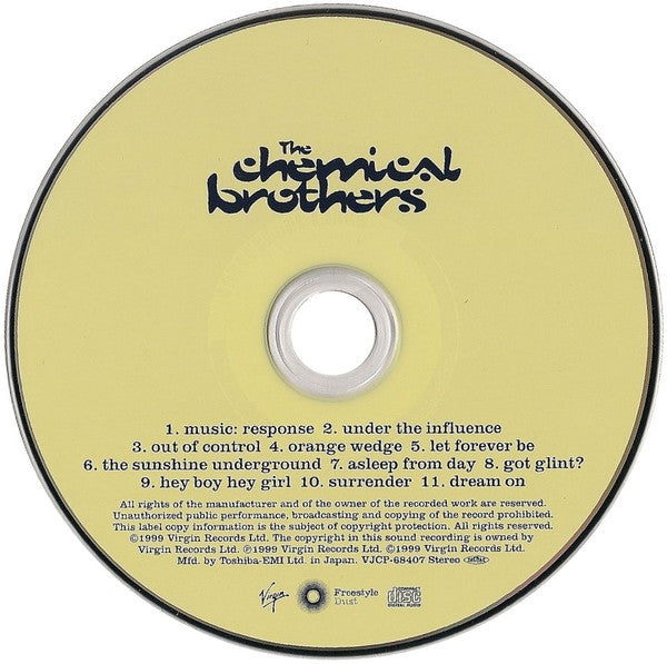 The Chemical Brothers : Surrender (CD, Album, Ltd, RE, Car)