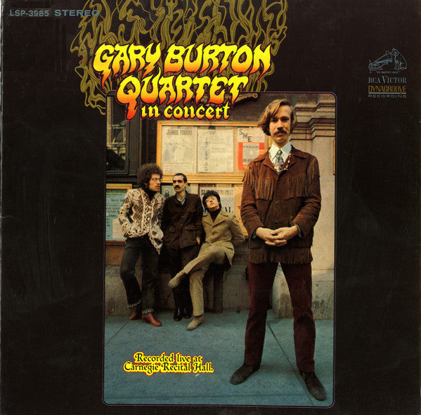 Gary Burton Quartet : In Concert (LP, Album, Ind)