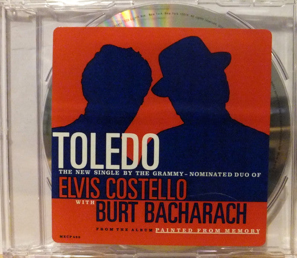 Elvis Costello With Burt Bacharach : Toledo (CD, Promo)