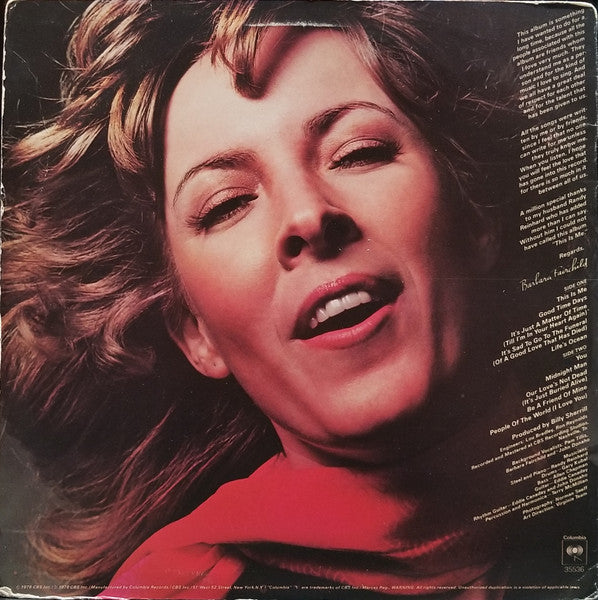 Barbara Fairchild : This Is Me (LP, Album, Ter)
