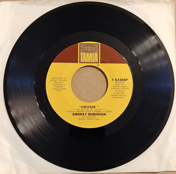 Smokey Robinson : Cruisin' (7", Single, Styrene)