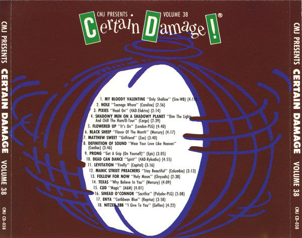 Various : CMJ Presents Certain Damage! - Volume 38 (CD, Comp, Promo)