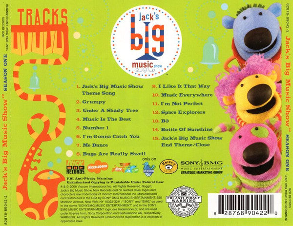 Various : Jack's Big Music Show: Season One (CD, Album)