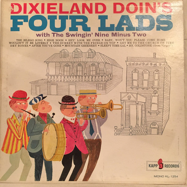 The Four Lads : Dixieland Doin's (LP, Mono, Promo)