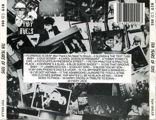 Toy Dolls : Ten Years Of Toys (CD, Album)