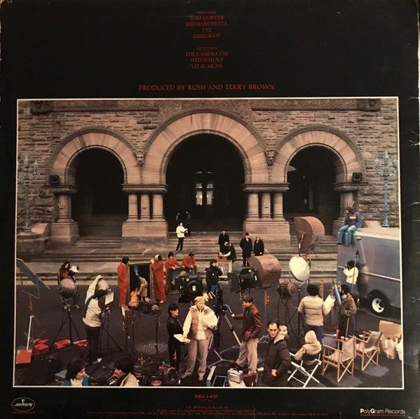 Rush : Moving Pictures (LP, Album, PRC)