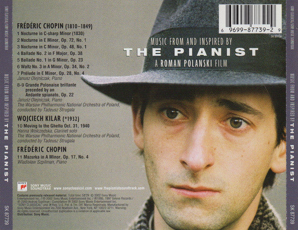 Various : Music From And Inspired By The Pianist (CD, Comp, RE)