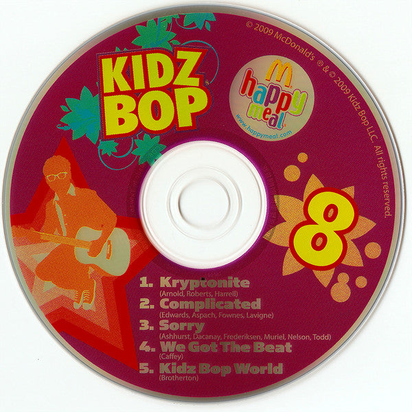 Kidz Bop Kids : Kidz Bop 8 (CD, EP, Smplr)