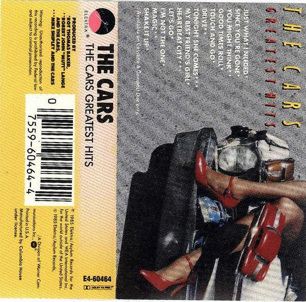 The Cars : The Cars Greatest Hits (Cass, Comp, Club, Cle)