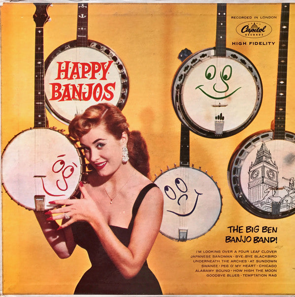 Big Ben Banjo Band* : Happy Banjos (LP, Album)