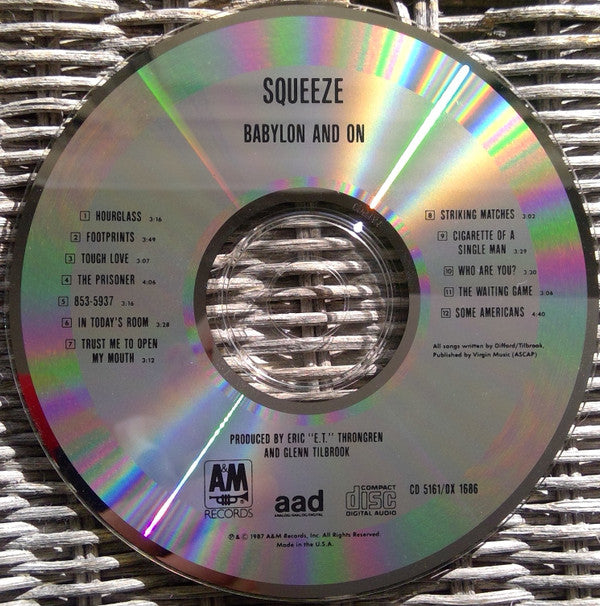 Squeeze (2) : Babylon And On (CD, Album)