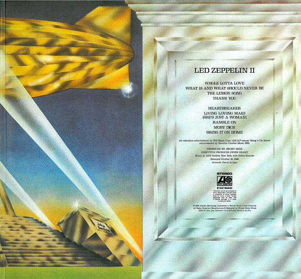 Led Zeppelin : Led Zeppelin II (LP, Album, RE, RM, Gat)