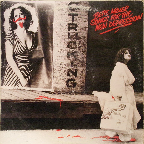 Bette Midler : Songs For The New Depression (LP, Album, RI )