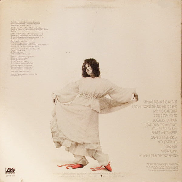 Bette Midler : Songs For The New Depression (LP, Album, RI )
