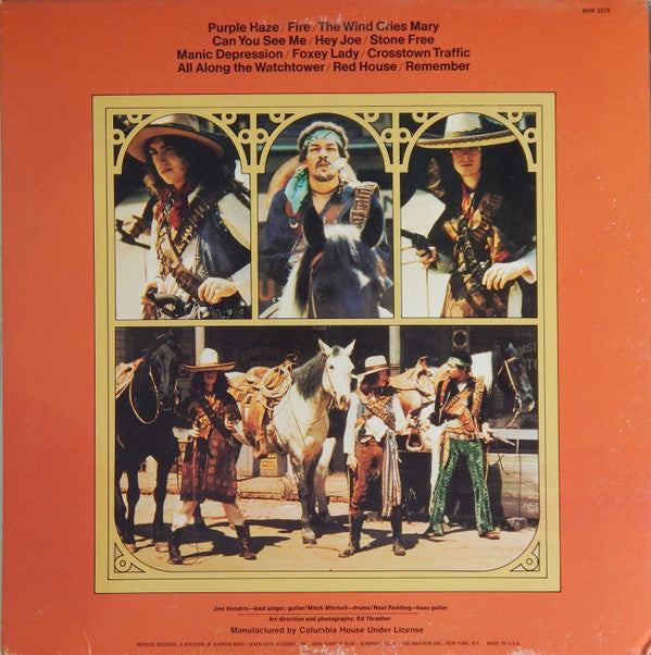 Jimi Hendrix Experience* : Smash Hits (LP, Comp, Club, RE, Ter)