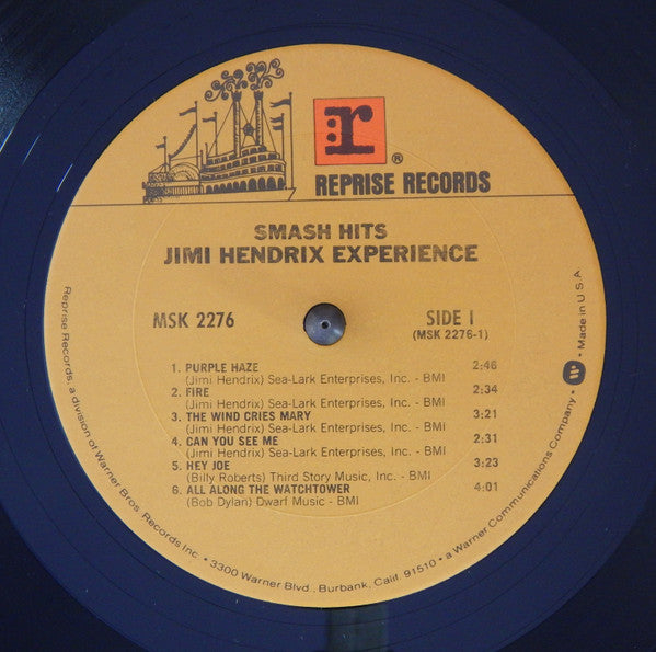 Jimi Hendrix Experience* : Smash Hits (LP, Comp, Club, RE, Ter)