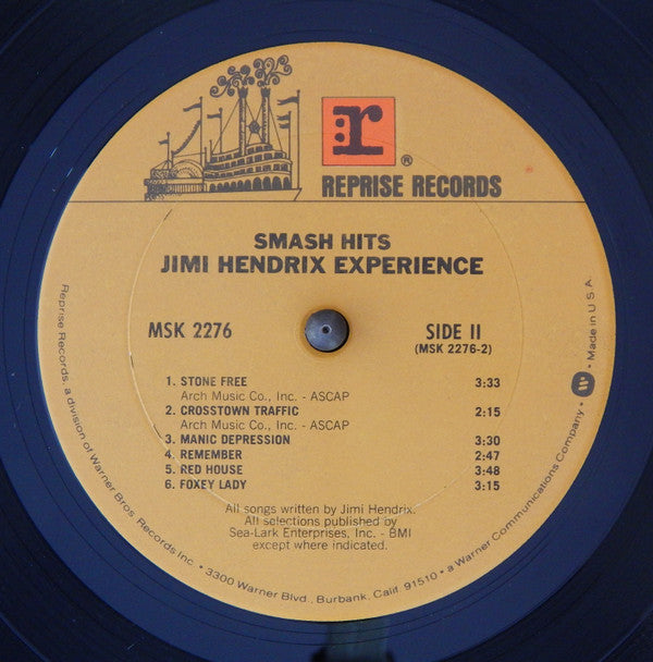 Jimi Hendrix Experience* : Smash Hits (LP, Comp, Club, RE, Ter)