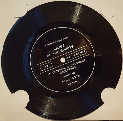 Nino Rota : Juliet Of The Spirits (7", Single, Smplr, Fle)