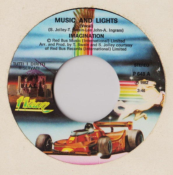 Imagination : Music And Lights (7")