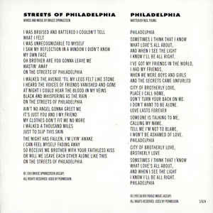 Various : Philadelphia (Music From The Motion Picture) (CD, Album, Pit)