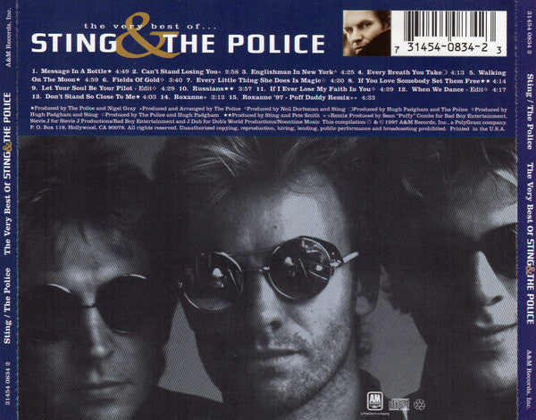 Sting & The Police : The Very Best Of...Sting & The Police (CD, Comp, RM, RP, UML)
