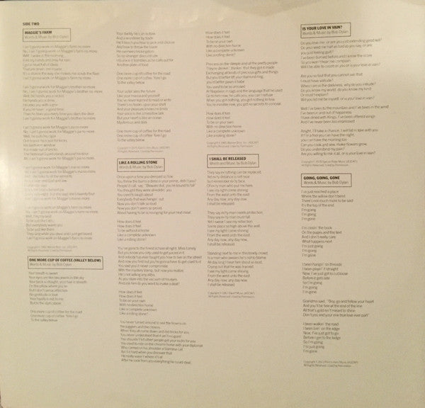 Bob Dylan : Bob Dylan At Budokan (2xLP, Album, Pit)