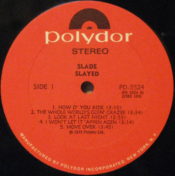Slade : Slayed? (LP, Album)