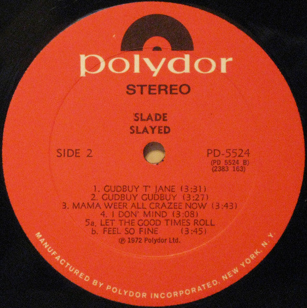 Slade : Slayed? (LP, Album)