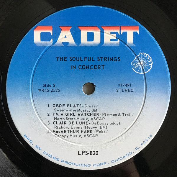 The Soulful Strings : Back By Demand: In Concert (LP, Album)