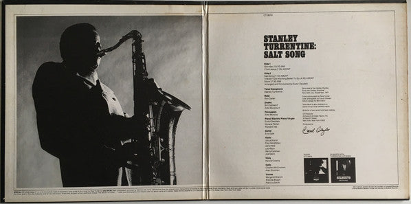 Stanley Turrentine : Salt Song (LP, Album, Gat)