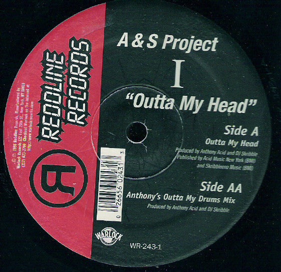 A & S Project I : Outta My Head (12")