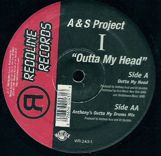 A & S Project I : Outta My Head (12")