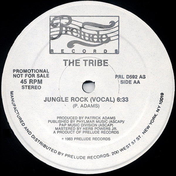 The Tribe : Jungle Rock (12", Single, Promo)