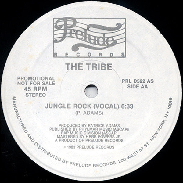 The Tribe : Jungle Rock (12", Single, Promo)