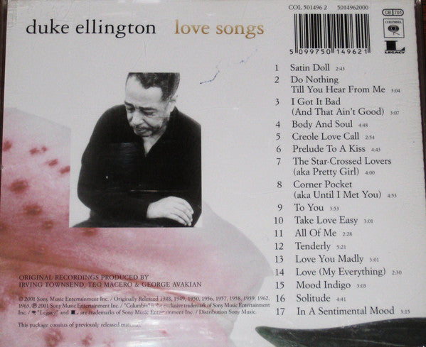 Duke Ellington : Love Songs (CD, Comp)