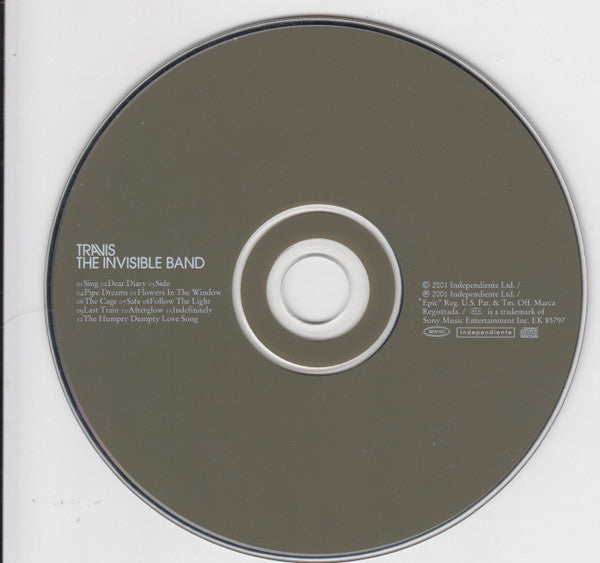 Travis : The Invisible Band (CD, Album, Ltd)