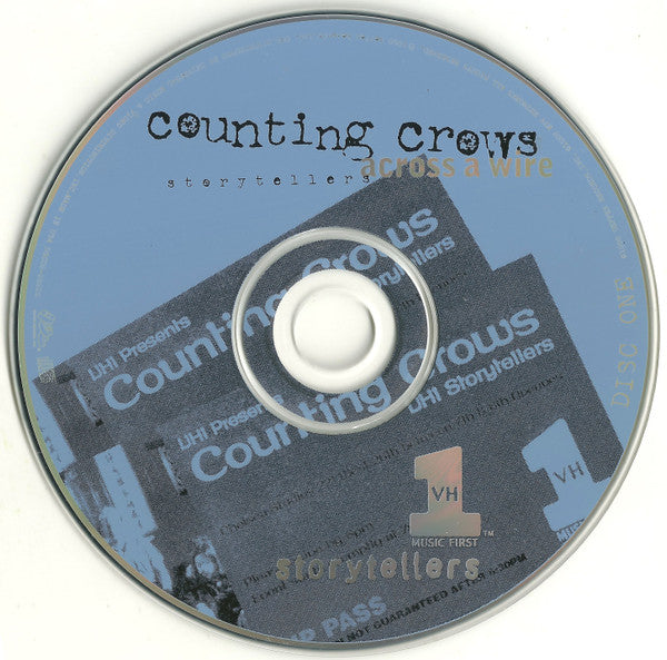 Counting Crows : Across A Wire (Live In New York City) (2xCD, Album, Club)