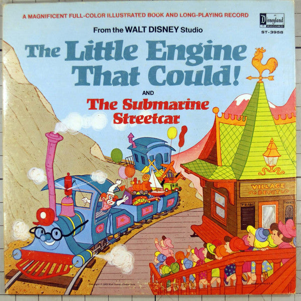 Laura Olsher And Bill Kanady : The Little Engine That Could! And The Submarine Streetcar (LP, Album, Mono)