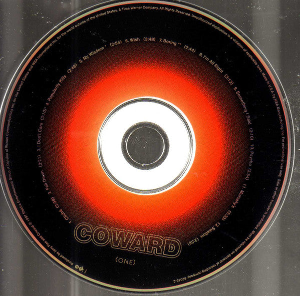 Coward : Coward (CD, Album, Promo)